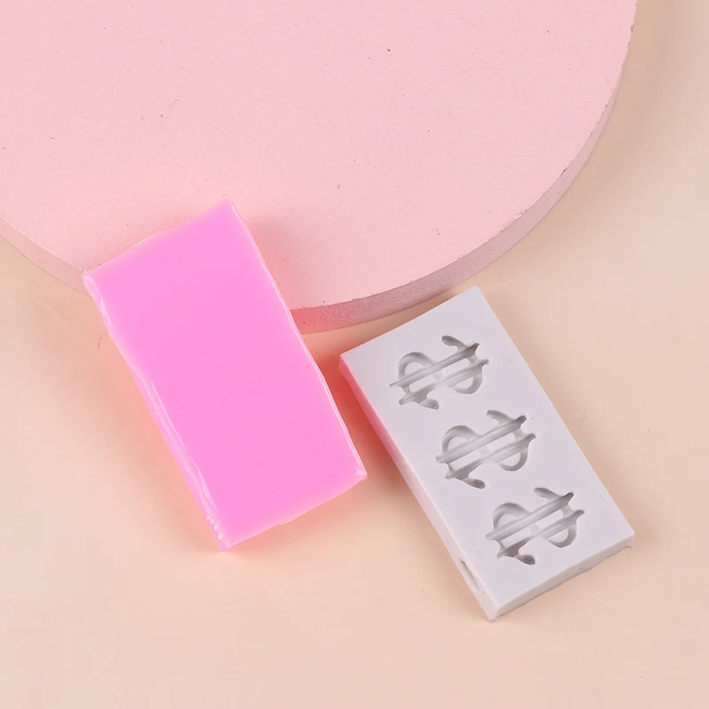 Силиконовая форма для помадки шоколада символ доллара США|Формы мыла| |