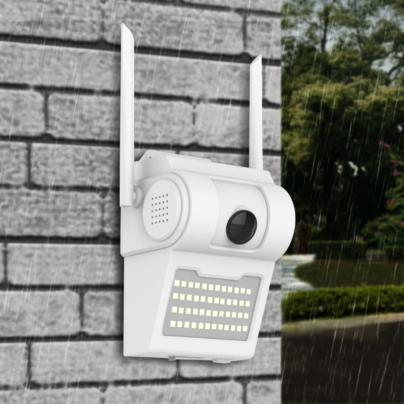 

1080P Outdoor WiFi IP Camera Wireless 48 LED Light IR Audio Video IP66 Waterproof Garden CCTV Security Courtyard Surveillance