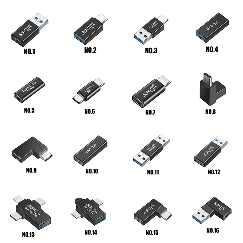 1 шт. Micro usb3.0 90/180 градусов правый угол USB 3 Тип C мужского и женского пола USBC женский