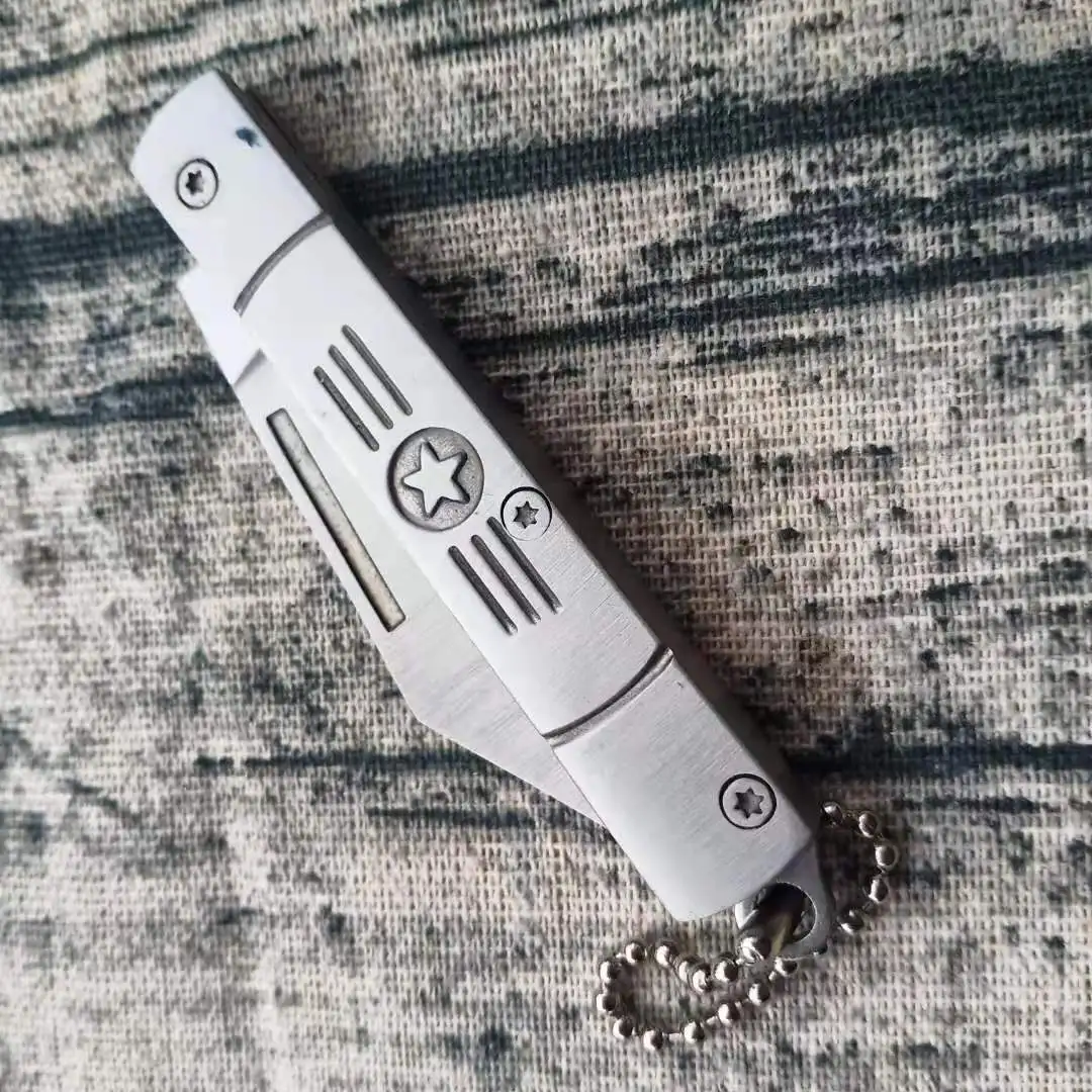 Тактический складной нож из нержавеющей стали высокой твердости 55HRC