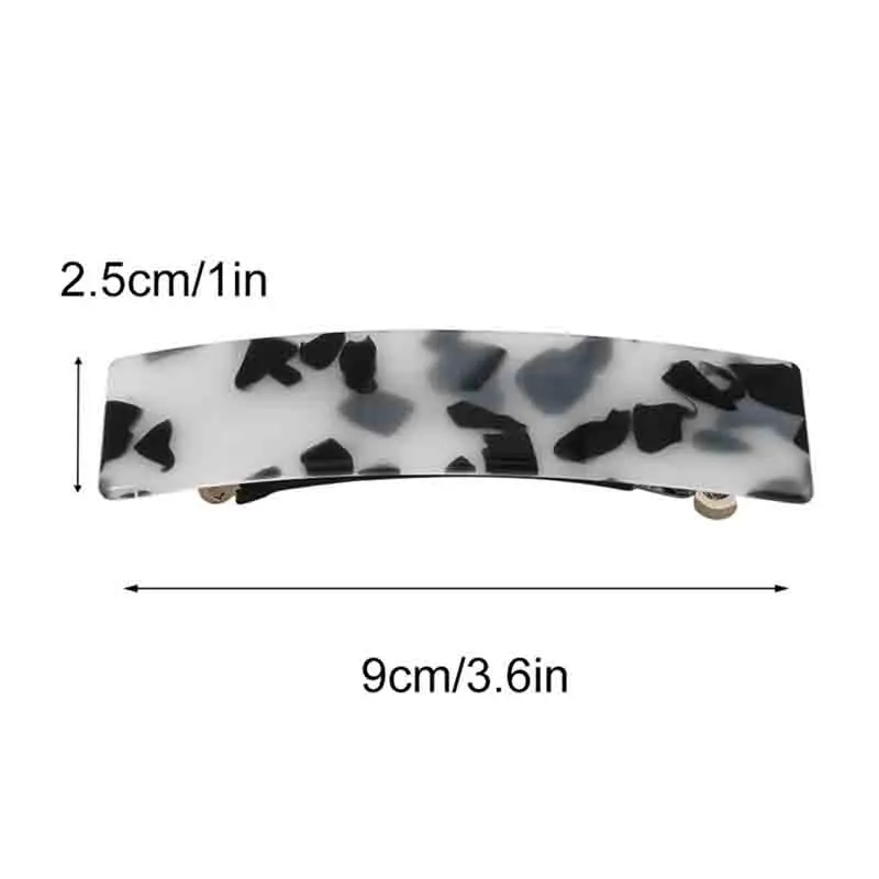 

Handmade Leopard Hair Clip Pin for Women Fashion Geometric Barrettes Headwear Girls Sweet Hairpin Sacetate Fiber Hair Accessorie