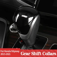 gear shift collars for honda odyssey 2015 2021 abs scratch resistant sewing on the handle cover protection accessories