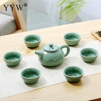 tea ceremony china kung fu tea sets ceramic portable teacup porcelain teaset teapot water cup drinkware decor accessories
