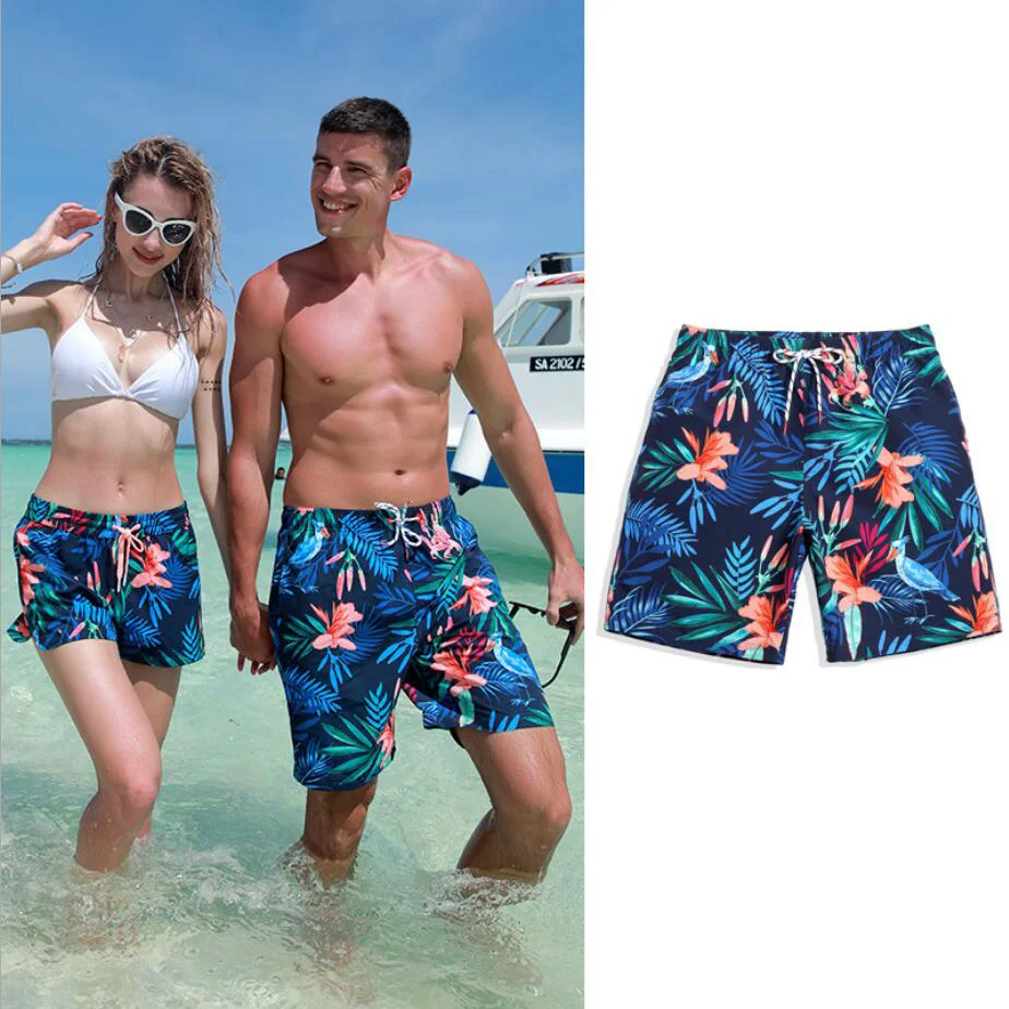 Мужские плавки с цветочным принтом купальный костюм одежда для плавания шорты