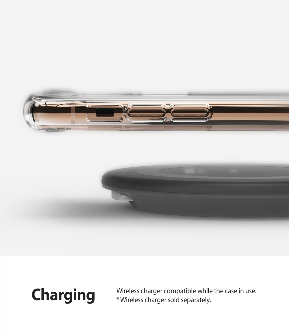 Ringke чехол Fusion для iPhone 11 Pro Max, прозрачная задняя панель из поликарбоната и мягкая оправа из ТПУ, гибридный военный чехол для iPhone