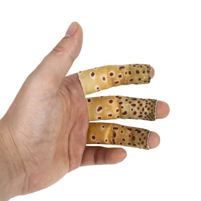 

3 Pcs Finger Guard Fishing Fly Line Anti Scratch Protection Soft Elastic Outdoor Sports Hand Gear Sleeve Protector
