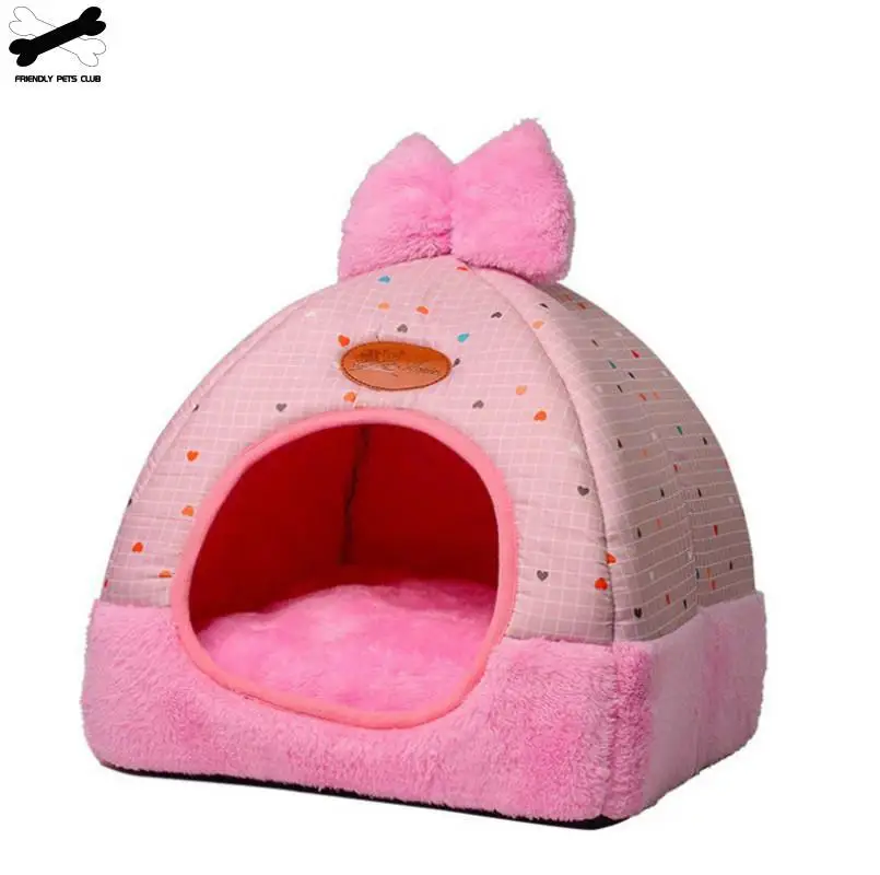 Кровать для собаки спальный дом коврик питомника мягкая собака щенок кошки