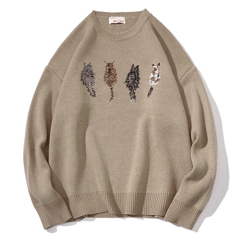 2019 весна и осень Новый японский сплошной цвет круглый вырез снизу набор вышитый