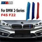 3 шт. ABS для BMW F22 F45 F23 F46 F44 Серия 2 автомобильные гонки решетка полоса отделка Зажим м характеристики аксессуары 2014-2019 2020 2021