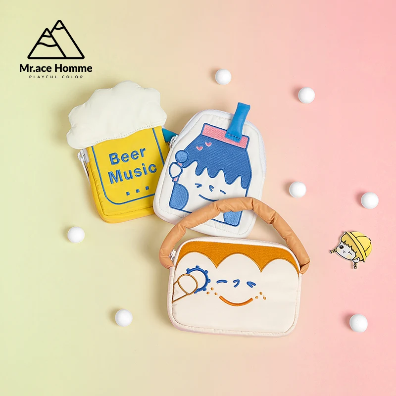 

Cute Patternpocket Bag Women mini School Waterproof Messenger Bag For Girl Travel College Solid Color Shoulder Bags