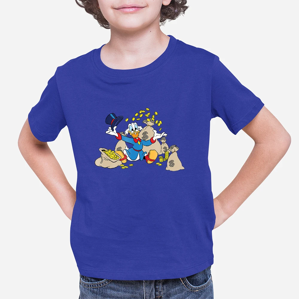 Детские футболки Four Seasons Disney летние новые продукты с мультяшным изображением