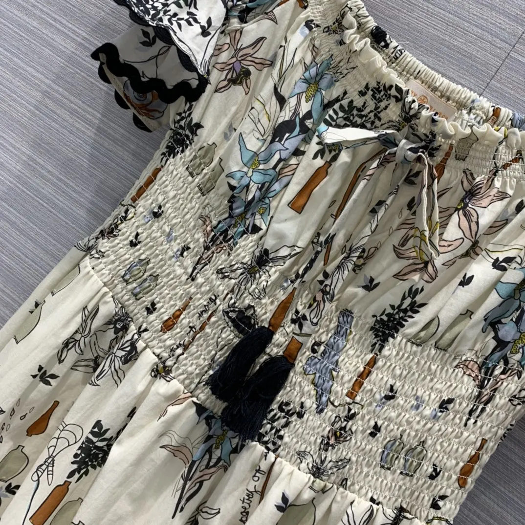 

2020 New Bohemian Butterfly Sleeve Style Summer Beach&party Dress for Lady Free Shipping