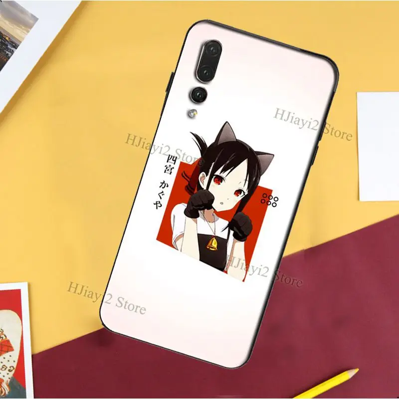 Kaguya Sama love is war Shinomiya Case For Huawei P30 P20 Pro P10 P40 Lite P Smart Z 2019 Mate 10 30 20 Cover | Мобильные телефоны