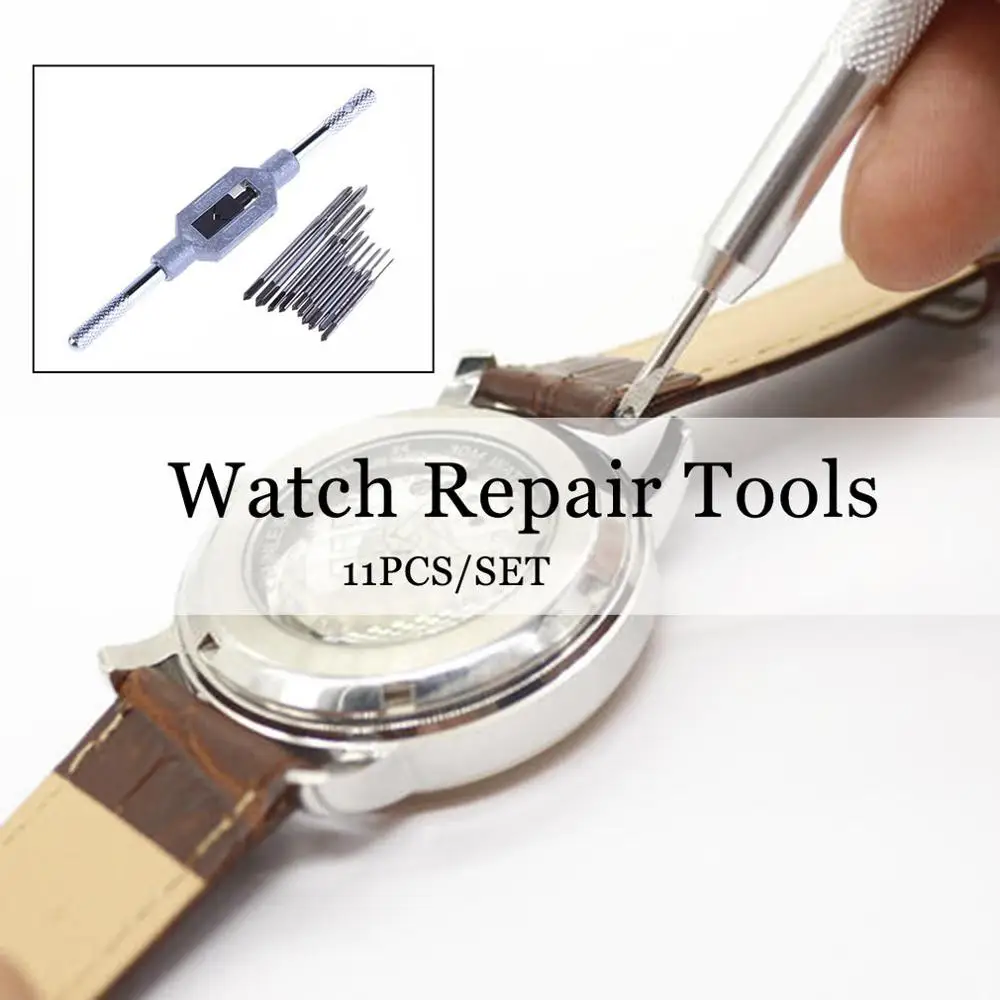 

11Pcs/Set Mini Screw Tap Set Hand Tap Thread Wire Tap Threading Taps Attack Tool M1 M1.2 M1.4 M1.6 M1.7 M1.8 M2 M2.5 M3 M3.5