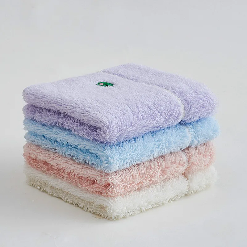 

[New] Sanli towel cotton square towel 25*25 soft baby children saliva towel handkerchief towel face towel