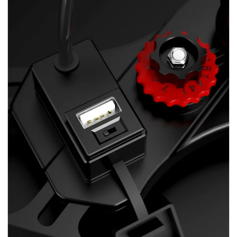Держатель для телефона на руль мотоцикла с USB зарядным устройством для мобильного телефона Автомобильный держатель для горного велосипеда мотоцикла Зарядное устройство для скутера