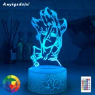 Новый аниме Dr Stone фигурка Настольная 3d лампа для детей детский Декор для спальни ночсветильник Манга подарок для Него акриловые светодиодные ночники