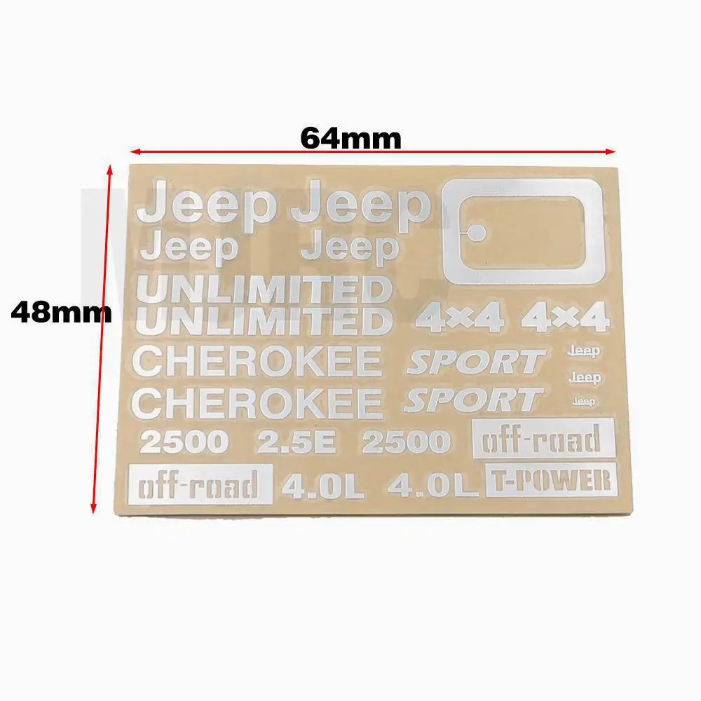 

Наклейки на запястье для Traxxas trx4 Defender Bronco Ranger AXIAL SCX10 90046 D90 D110 TAMIYA CC01 TOYOTA LC70 LC80 FJ40