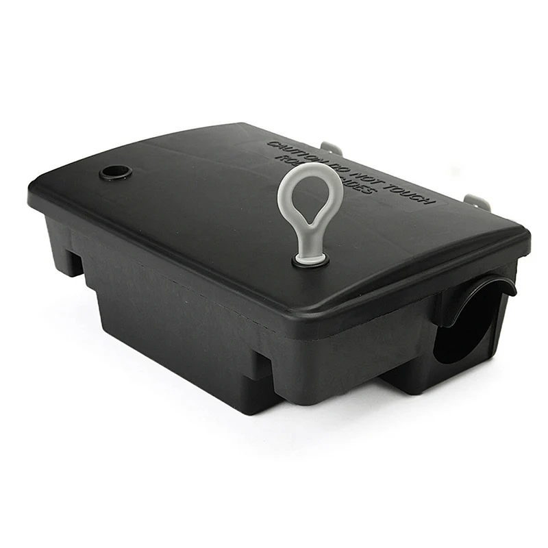 

Professional Home Rat Mouse Rodent Bait Block Trap Station Box Case with Key OCT998