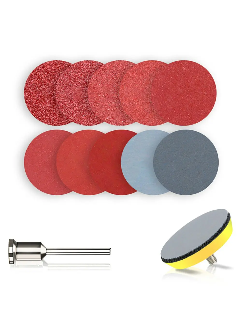 

102 Piece Electric Grinding Accessories 2 Inch Sandpaper Set Polished Sandpaper Car Polishing Sand Paper Furniture Polishing