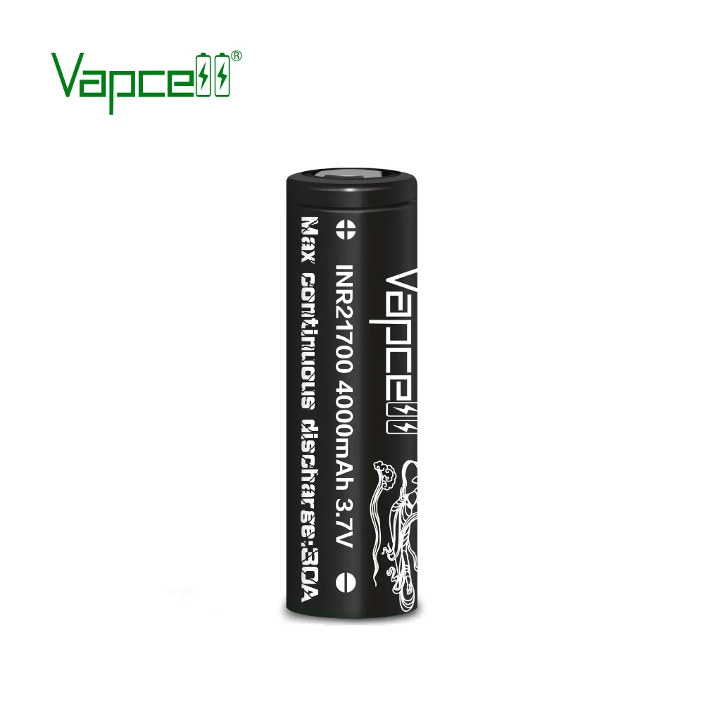 1 USD купон Vapcell натуральная 21700 4000 мА/ч, 30A 3,7 v Перезаряжаемые литий-ионная аккумуляторная батарея vtc6A rewrap выполняет 40т большое вверх 20A-25A