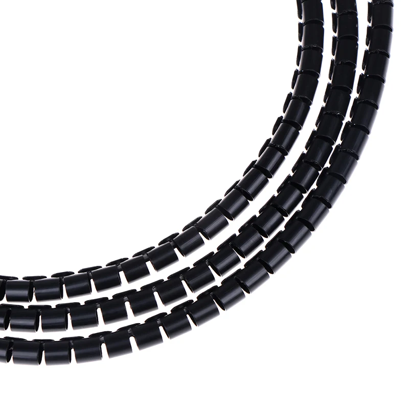 

8mm 1M Line Organizer Pipe Protection Spiral Wrap Winding Cable Wire Protector Cover Tube Thickness: 0.6mm