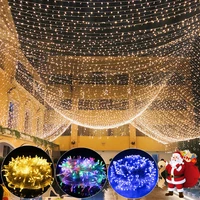 led string lights for mariage christmas decoration fairy lights waterproof garden decor outdoor led lights patio garland street