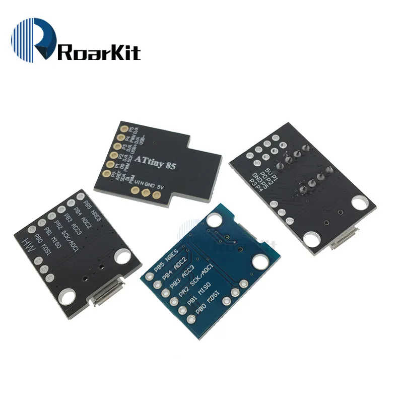 Digispark kickstarter миниатюрная Минимальная макетная плата ATTINY85 модуль для Arduino usb ATtiny13A/ATtiny25/ATtiny45 разъем