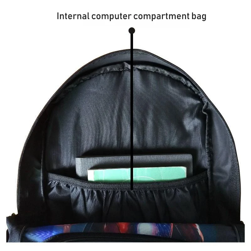 Marve12 дюймов Мстители Железный человек Халк война Рюкзак Дети школьный рюкзак для