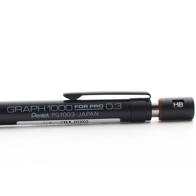 1 шт. Pentel graph0.3 мм/0,5 мм/0,7 мм/0,9 мм PG1000 для профессионального классического механического рисования, карандаш для рисования, механический карандаш