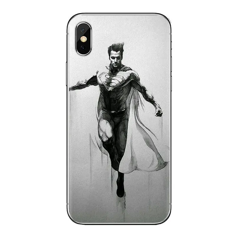 Для Xiao mi 6 A1 Max x 2 5X 6X Red Note 5 5A 4X 4A A4 4 3 Plus Pro силиконовый чехол Бэтмен против Супермен