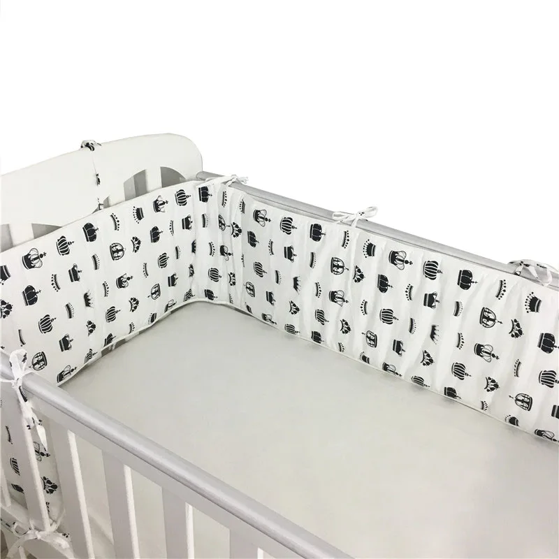 Детские кроватки бамперы для малышей постельное белье из хлопка новорожденных