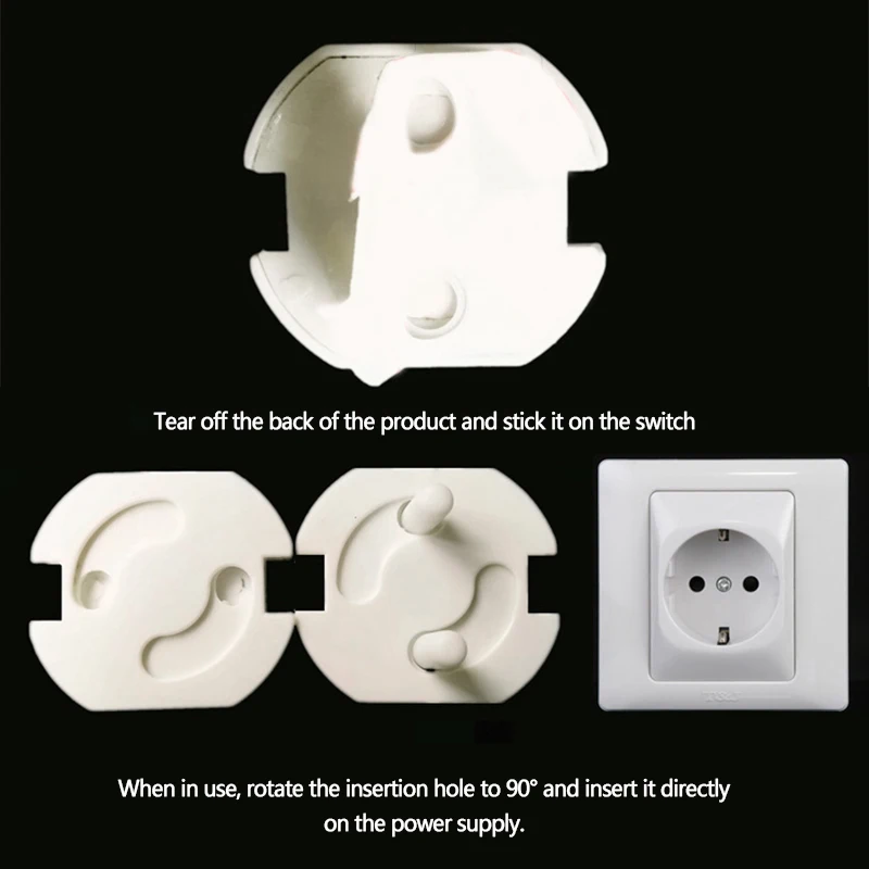 1/5PCS Child Baby Safety Anti-electric Shock Socket Cover Power Outlet Plug Protective Protector | Мать и ребенок