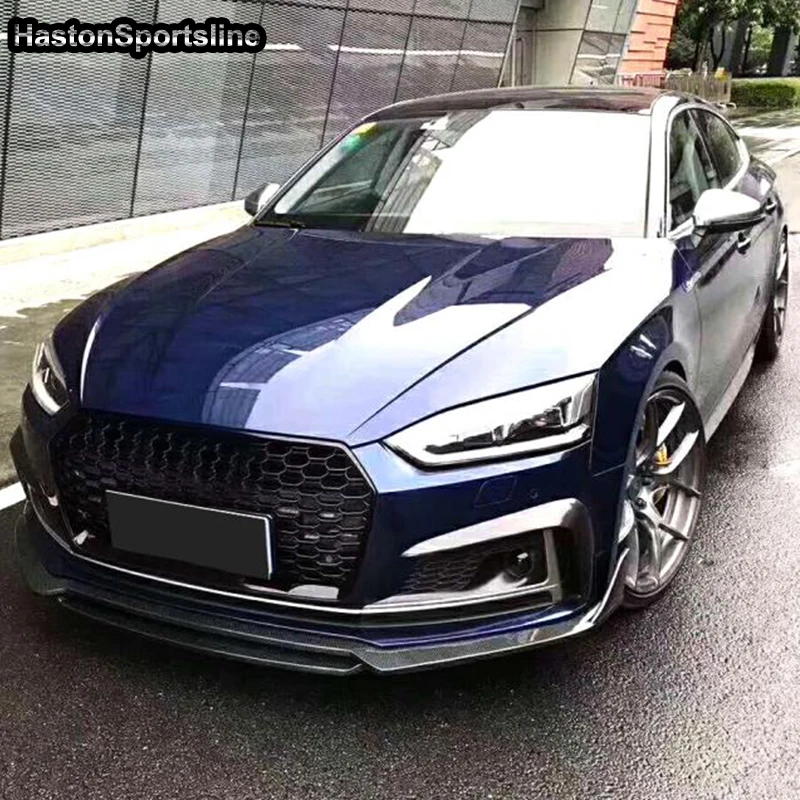 S5 Sline передняя противотуманная фара из углеродного волокна задняя крышка