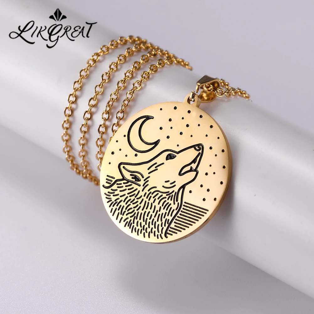 LIKGREAT модные ожерелья для женщин и мужчин из нержавеющей стали ювелирные изделия