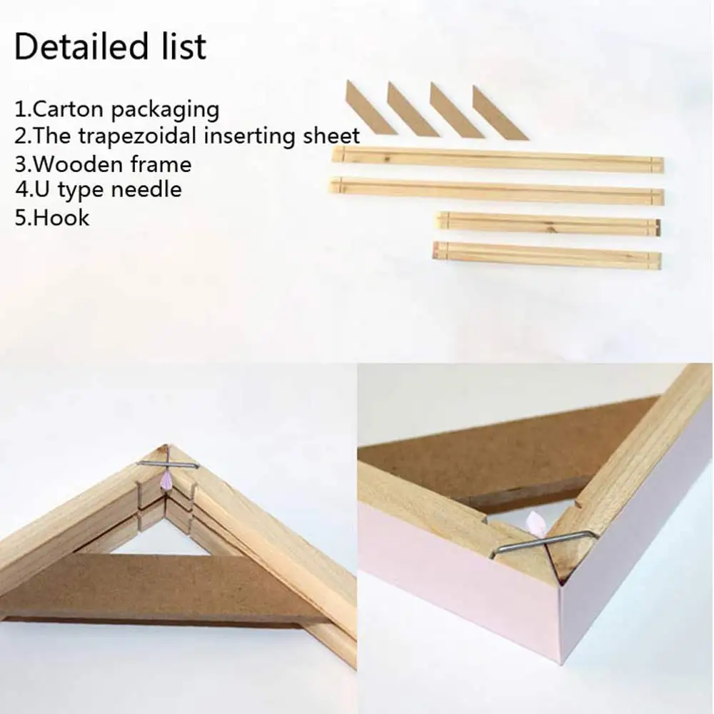 Wooden frame Форнасети живопись не содержит дерева современный Винтаж ретро подарки стены Искусство украшения спальни Куадрос Decoracion холст живопись - Цвет: Wooden frame