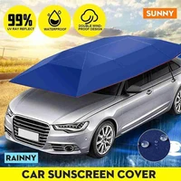 outdoor car vehicle tent car protection umbrella sun shade cover oxford cloth polyester covers car protected without bracket