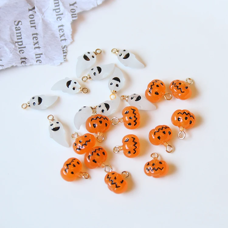 

Halloween mini pumpkin earring accessories,jewelry accessories,resin,jewelry findings,diy pendant,hand made,jewelry making,