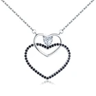 Романтическое поступление, ювелирные изделия из стерлингового серебра 925 пробы, модные обручальные ожерелья и подвески с цветком для женщин K048