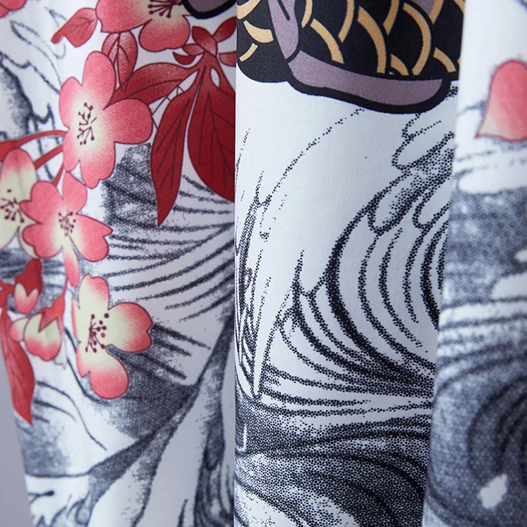 Женский кардиган пальто японское кимоно летний кардиган-кимоно Yukata женский свободный милый костюм