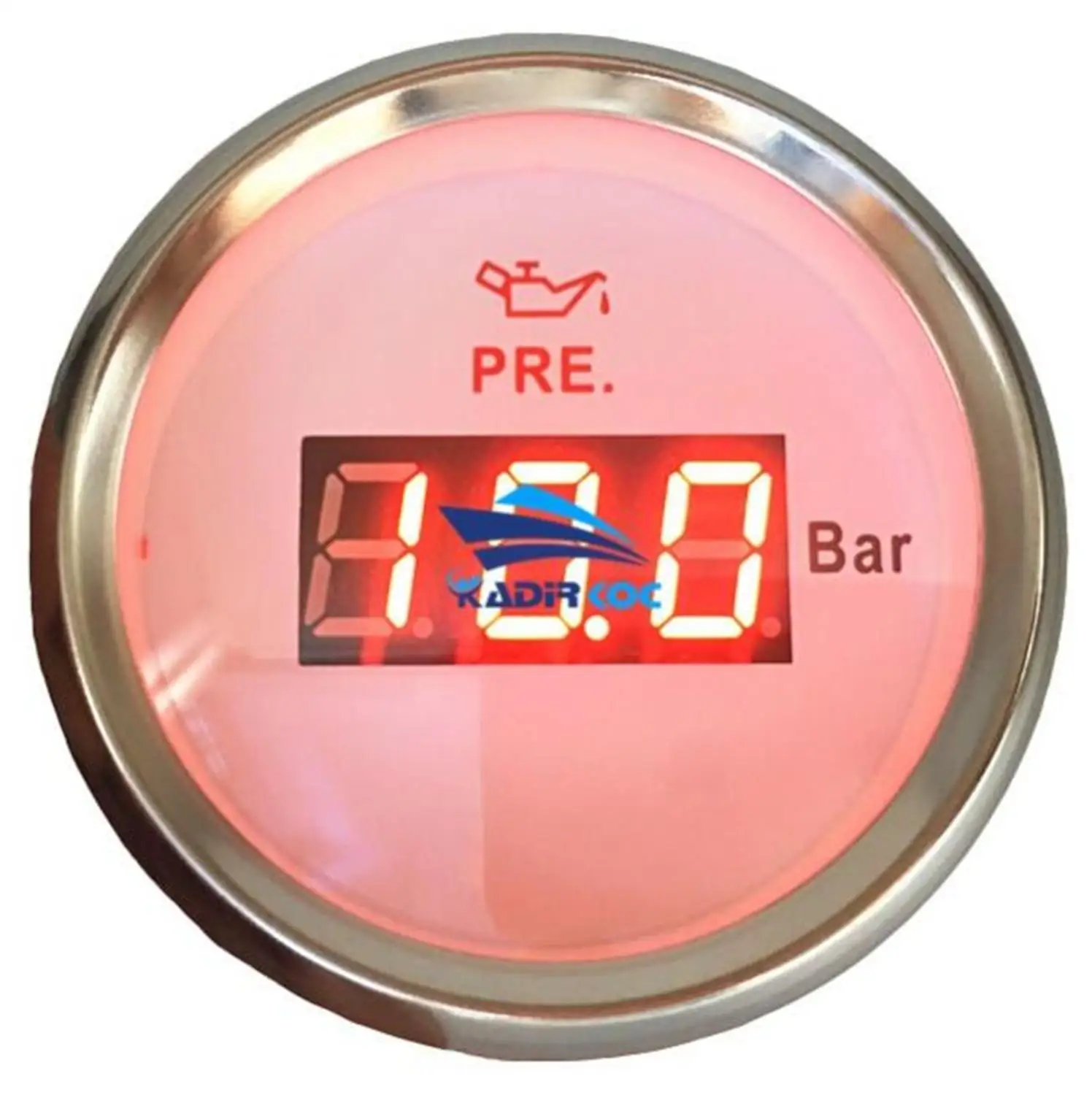 1 шт. цифровой манометр 52 мм 0 5 бар 10 бар|pressure meter|pressure gaugepressure digital |