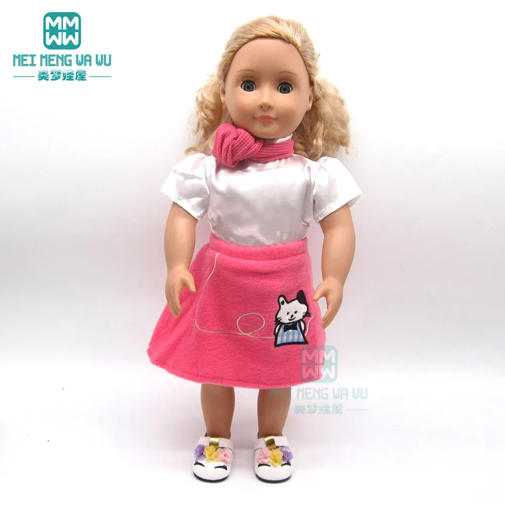 15 видов стилей юбка на подтяжках платье для девочек 18 дюймов американская кукла