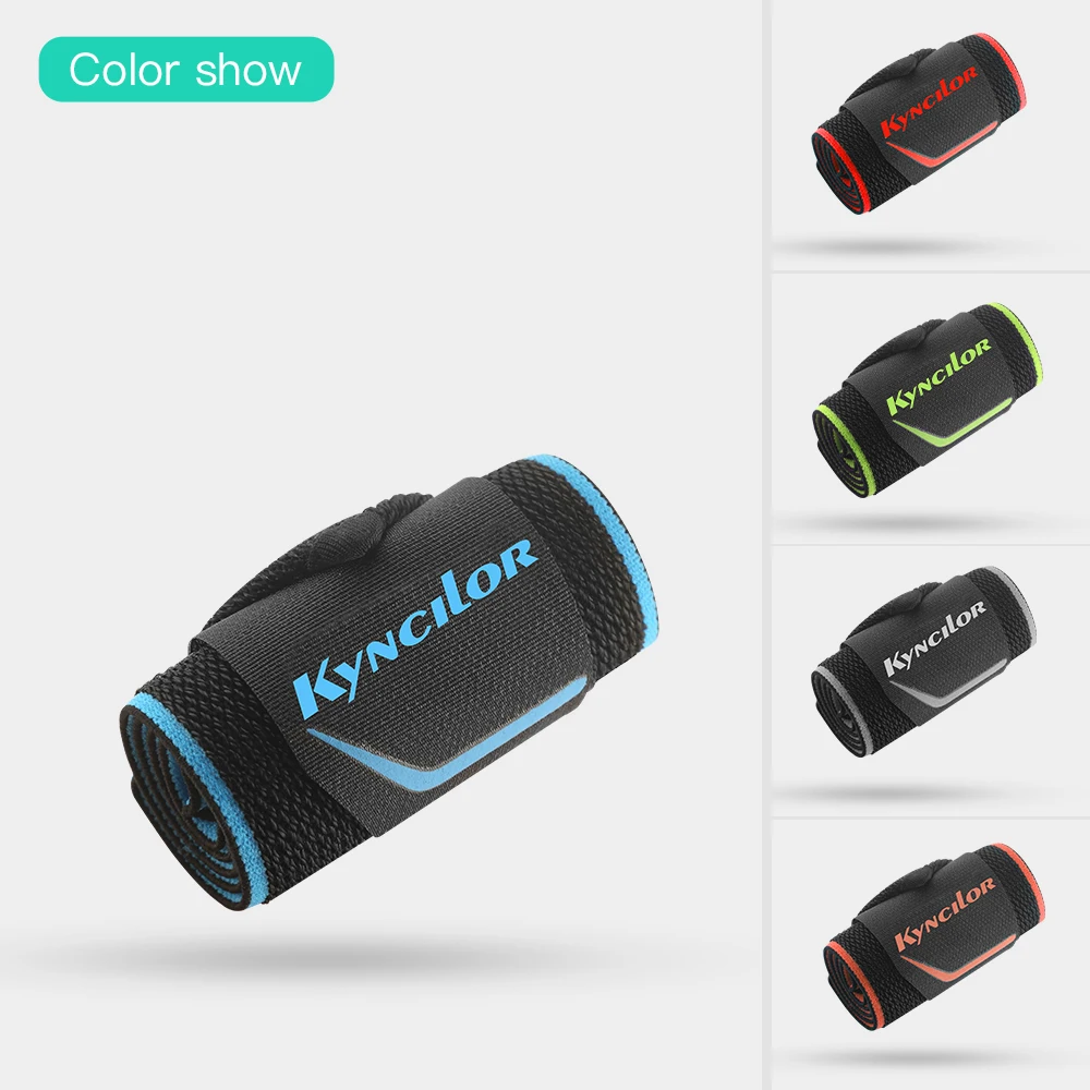 Регулируемый спортивный наручный бандаж D.O.T для поддержки запястья ремешок
