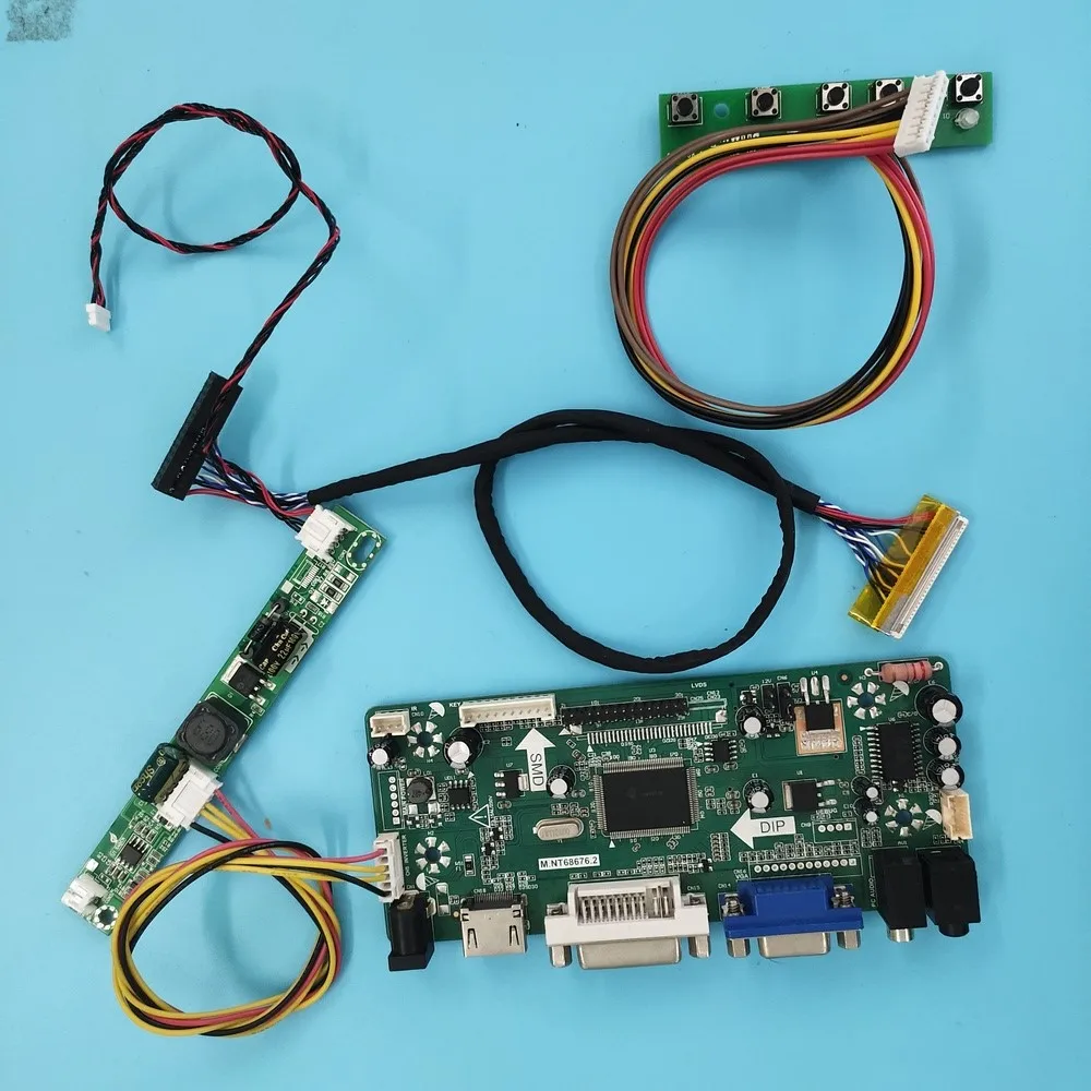 

Kit for LTM240CL04 1920x1200 Controller Board Audio LVDS LED Screen LCD Panel HDMI+DVI+VGA M.NT68676 30pin Monitor Display 24"