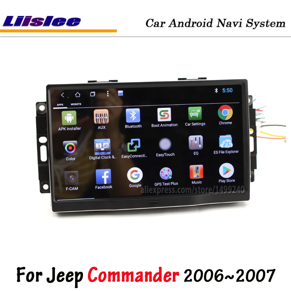 Android 8 0 для Jeep Commander 2006 ~ 2007 автомобильное стерео радио Carplay экран видео GPS-навигация