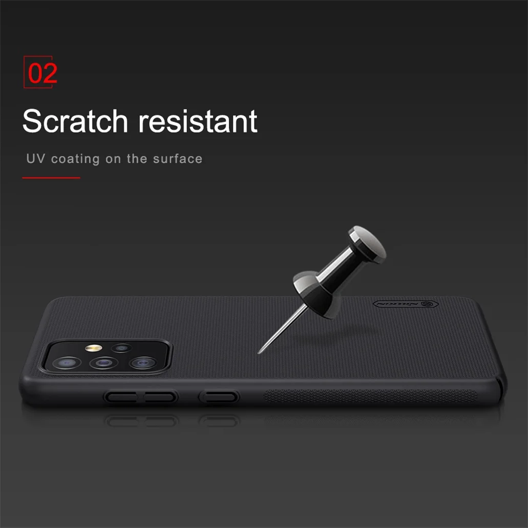 For Samsung Galaxy A52 A72 A52S A12 A32 A42 5G 4G Case Nillkin Frosted Shield Hard PC Phone Protector Back Cover For Samsung A52