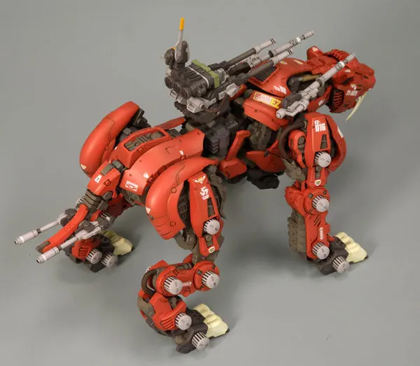 2019 1/72 Zoids Saber Тигр Гандам сборка модель анимация изображение игрушки