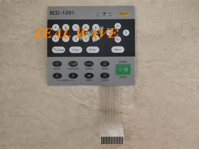 Bangjian ECG-1201 ECG кнопка для машины, мембранный кнопочный переключатель