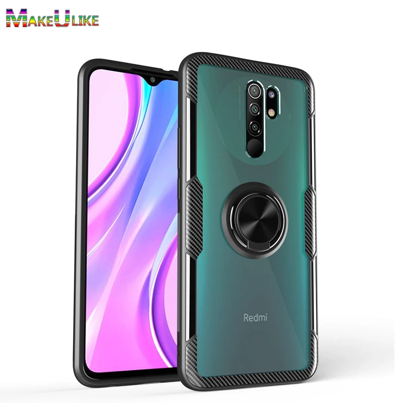 Прозрачный акриловый чехол для Xiaomi Redmi 9 9A 9C 9T K40 K30 K30S K20 Pro Жесткий Чехол Poco X3 NFC X2 M3 F3