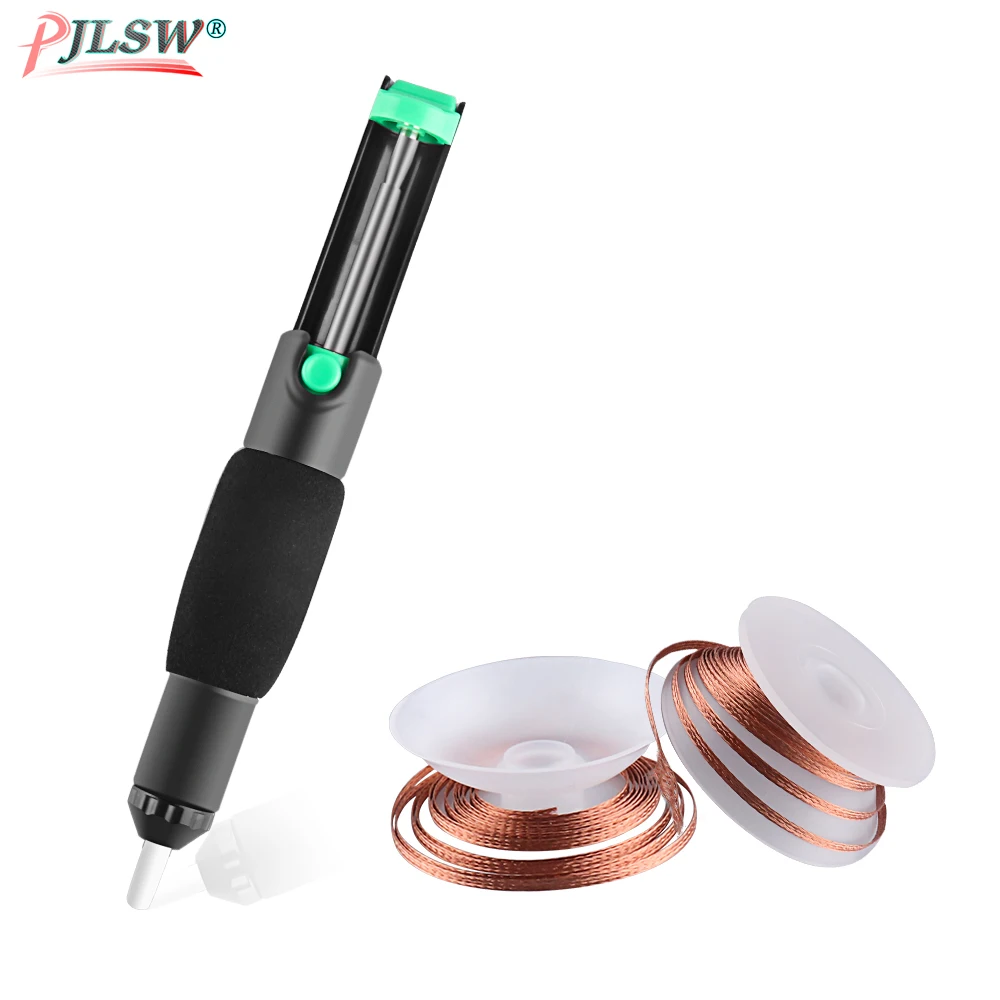 

Suction Tin Solder Suckers Desoldering Gun Soldering Iron Sucker Pen Hand Tools Desoldering Pump DIY Forceps/soldering iron